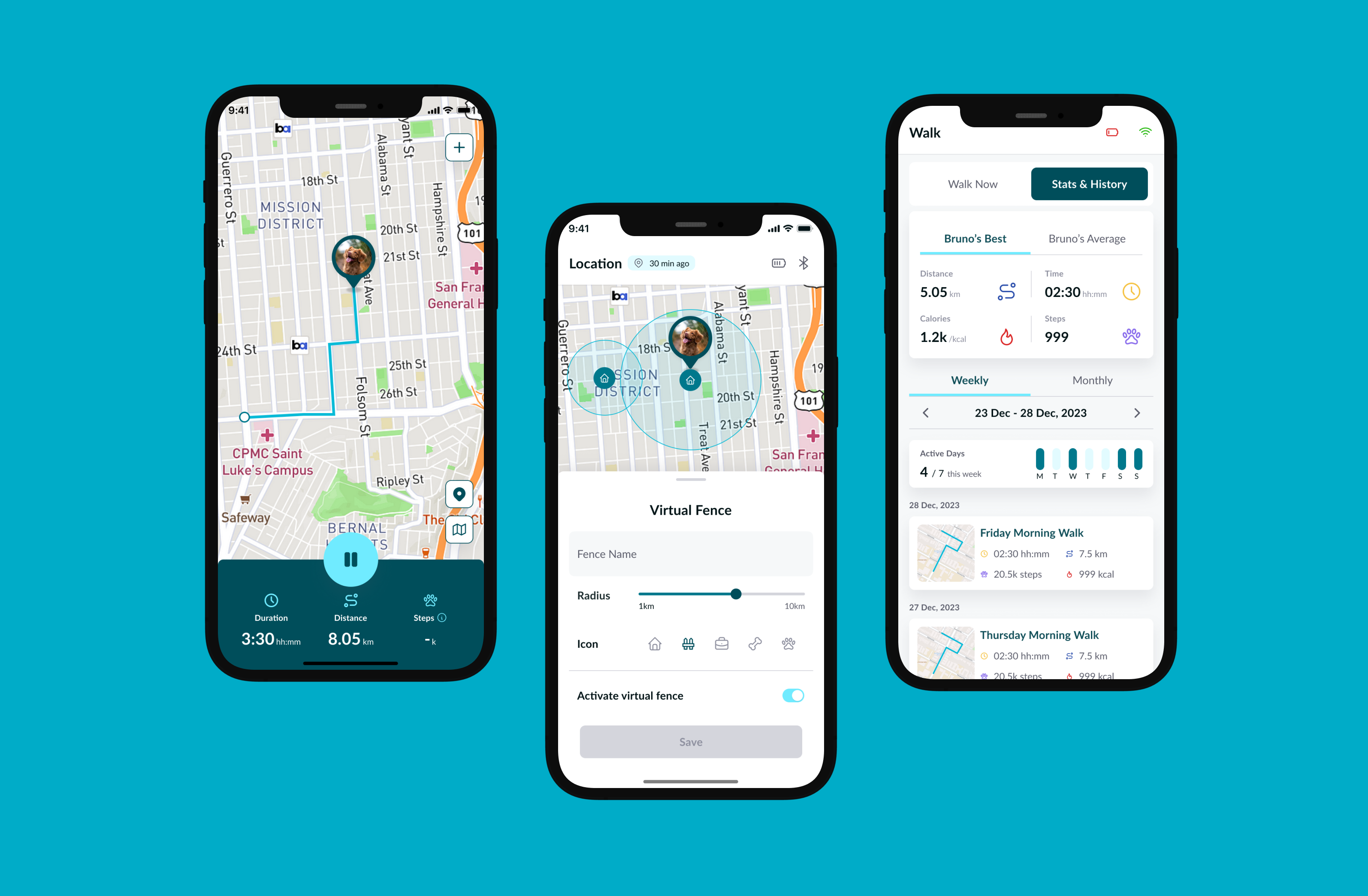GPS and Health Wearable