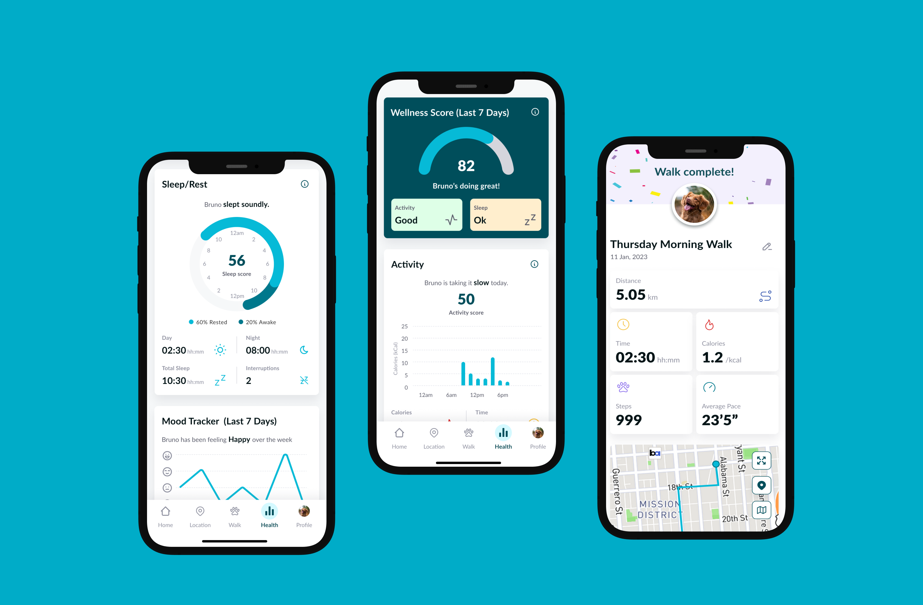 GPS and Health Wearable